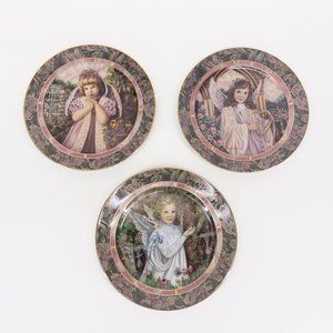 Vintage Donna Richardson 3 Piece Set Plates #2